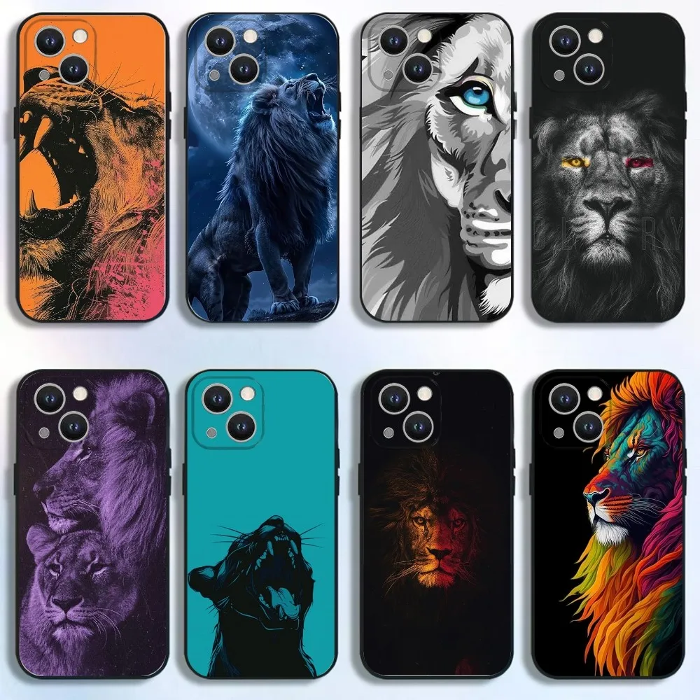 Lion Wild Animals Luxury Phone Case For iPhone 16,15,14,13,12,11,Pro,X,XS,Max,XR,Plus,Mini Soft Black Cover
Lion Wild Animals Luxury Phone Case For iPhone 16,15,14,13,12,11,Pro,X,XS,Max,XR,Plus,Mini Soft Black Cover