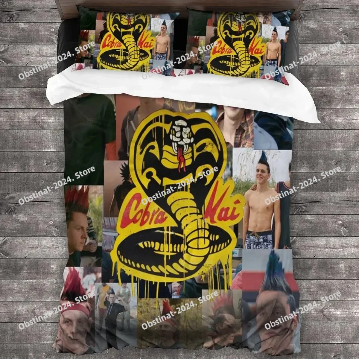 TV Series Cobra Kai Bedding Set Duvet Cover Bedroom Comforter Covers Single Twin King Size Quilt Cover Home Textile
TV Series Cobra Kai Bedding Set Duvet Cover Bedroom Comforter Covers Single Twin King Size Quilt Cover Home Textile