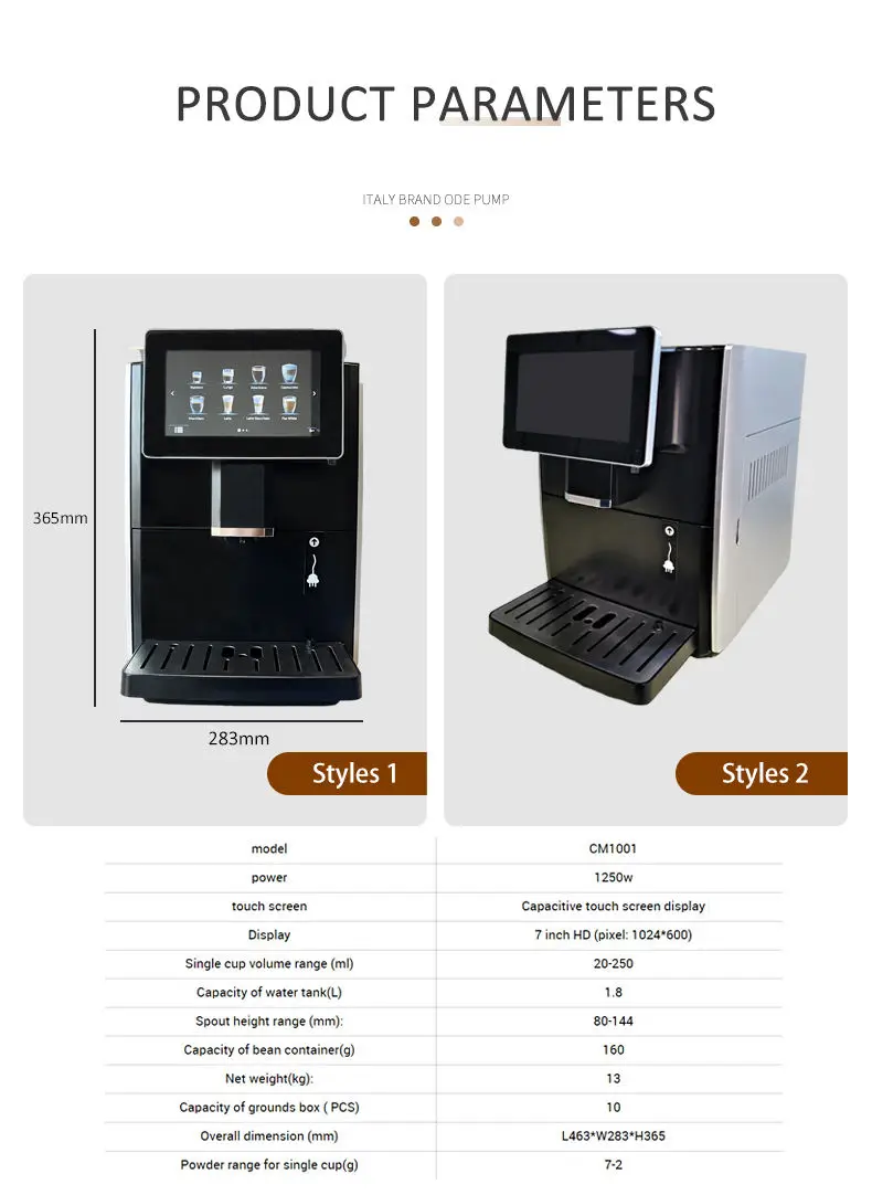 Professional Fully Automatic Commercial Touch Screen Espresso Coffee Maker Machine for Household Commercial
Professional Fully Automatic Commercial Touch Screen Espresso Coffee Maker Machine for Household Commercial