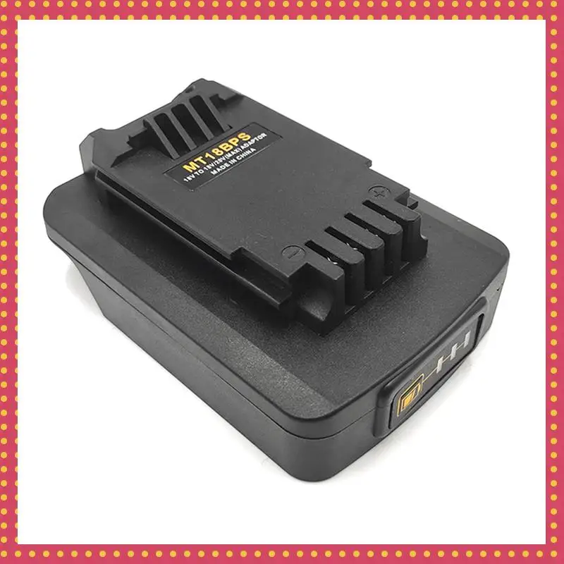 Адаптер батареи B74A 3X для литиевой батареи 18 В, конвертер батареи Black & Decker PORTER CABLE Stanley 18 В
Адаптер батареи B74A 3X для литиевой батареи 18 В, конвертер батареи Black & Decker PORTER CABLE Stanley 18 В