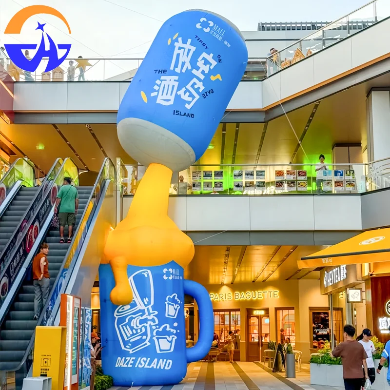 Надувное мультяшное пиво может воздушная модель, декоративный реквизит для творческой деятельности в торговых центрах, парках и живописных пятен на открытом воздухе.
Надувное мультяшное пиво может воздушная модель, декоративный реквизит для творческой деятельности в торговых центрах, парках и живописных пятен на открытом воздухе.