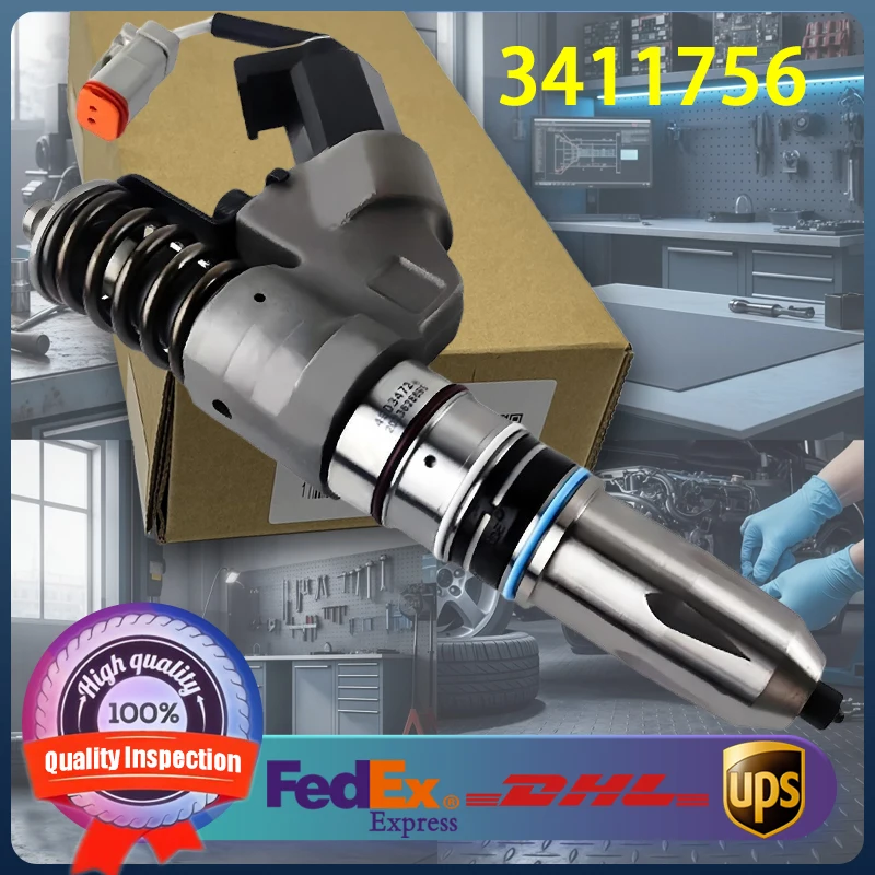3411756 High Quality Common Rail Diesel Fuel Injector for Cummins ISM QSM M11 QSM11 Series Diesel Engine
3411756 High Quality Common Rail Diesel Fuel Injector for Cummins ISM QSM M11 QSM11 Series Diesel Engine