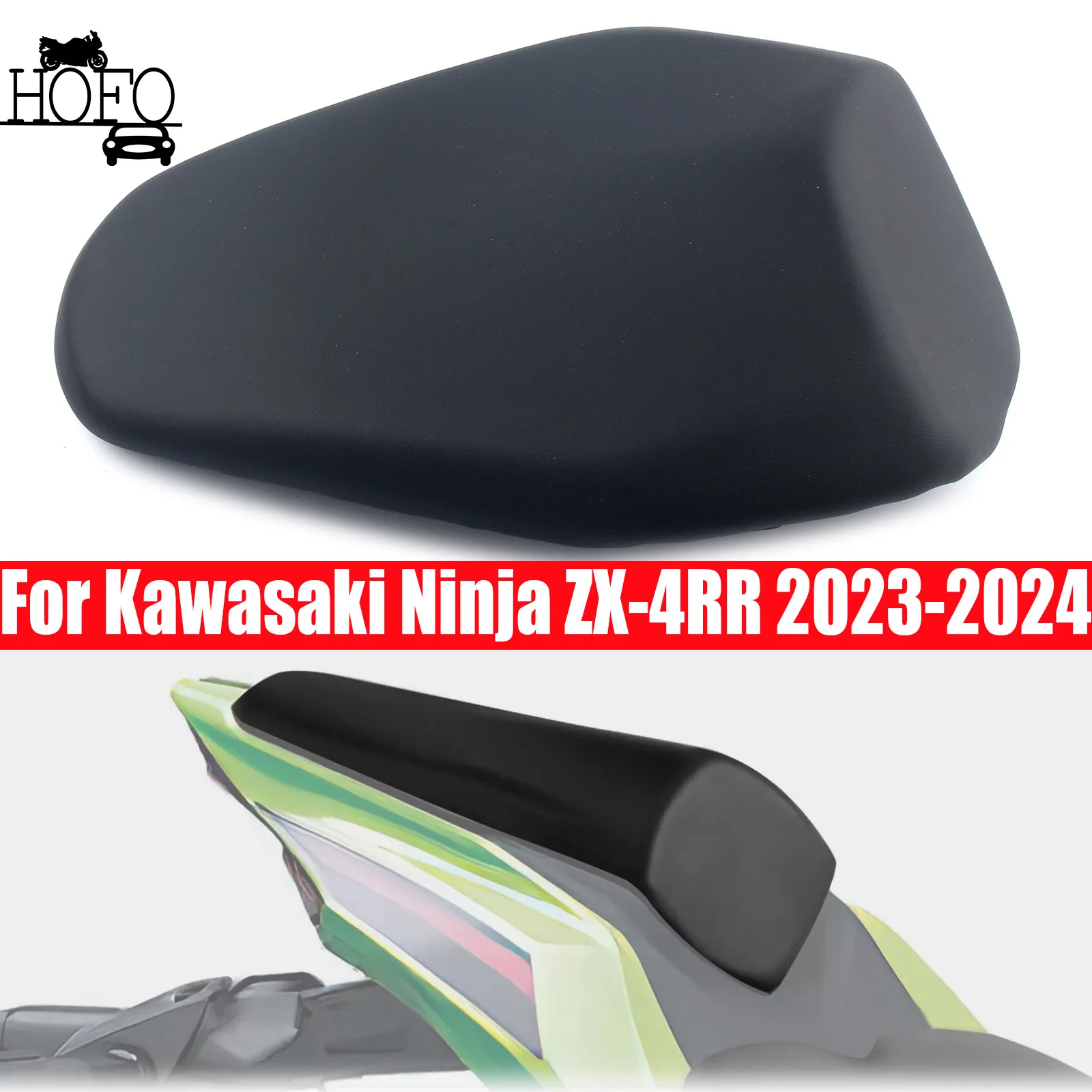 Motorcycle Black PU Rear Pillion Passenger Cushion Saddle Seat For Kawasaki Ninja ZX-4RR 2023-2024
Motorcycle Black PU Rear Pillion Passenger Cushion Saddle Seat For Kawasaki Ninja ZX-4RR 2023-2024