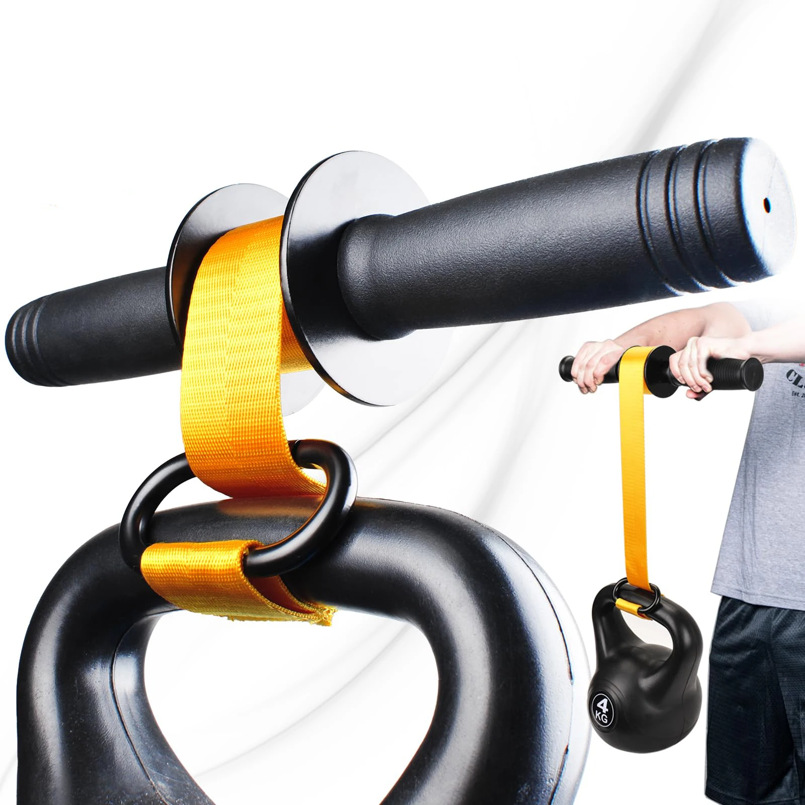 Forearm Strengthener and Wrist Roller with Quick Locking Mechanism Anti-Slip Grip Handles Perfect for Men and Women Gym Workout
Forearm Strengthener and Wrist Roller with Quick Locking Mechanism Anti-Slip Grip Handles Perfect for Men and Women Gym Workout
