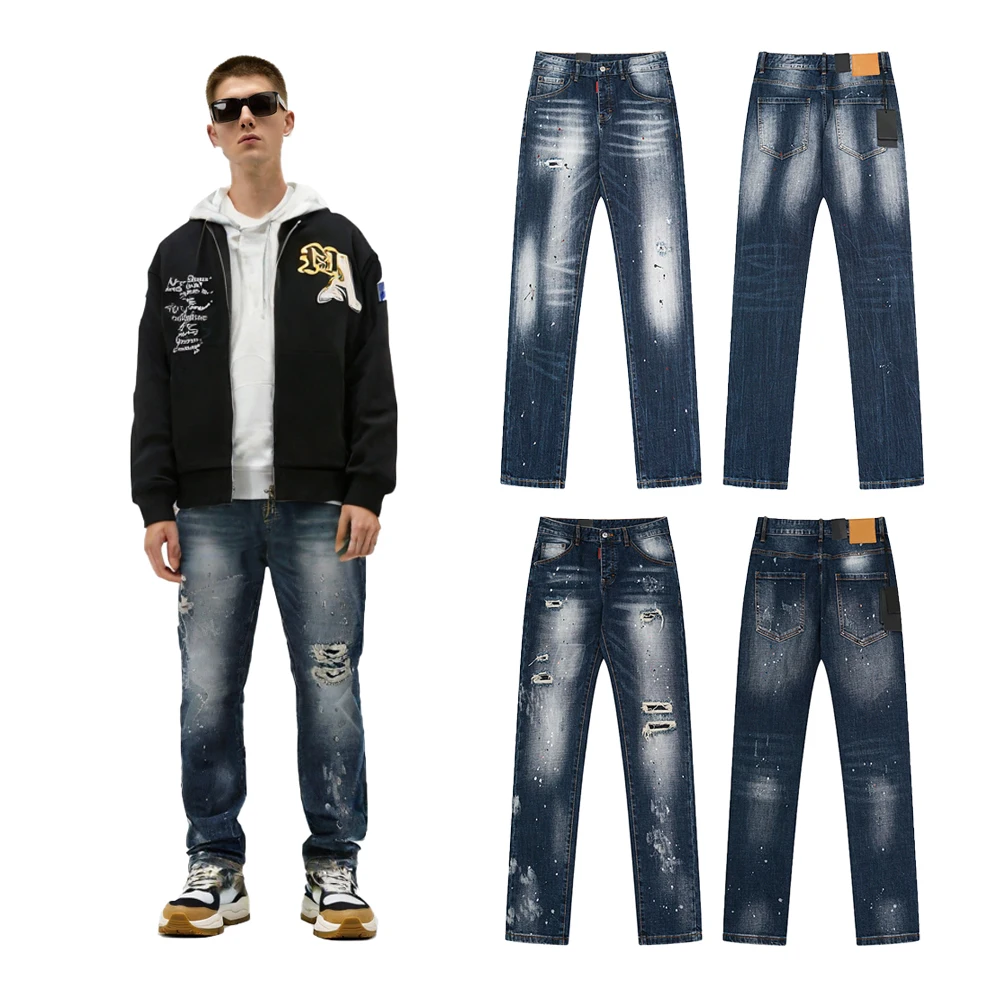 Новые джинсы Y2K в стиле стритвир: облегающие, с рваными элементами и дырками, в стиле хип-хоп, повседневные, ретро, скинни
Новые джинсы Y2K в стиле стритвир: облегающие, с рваными элементами и дырками, в стиле хип-хоп, повседневные, ретро, скинни