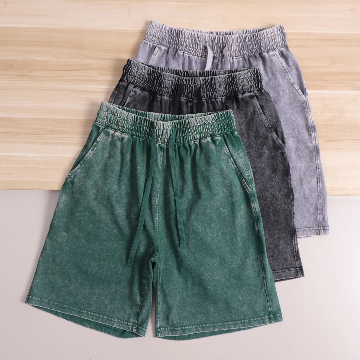 Summer Men's Casual Cotton Elastic Waist Drawstring Straight Leg Breathable Loose Vintage Washed Five-Quarter Shorts
Summer Men's Casual Cotton Elastic Waist Drawstring Straight Leg Breathable Loose Vintage Washed Five-Quarter Shorts