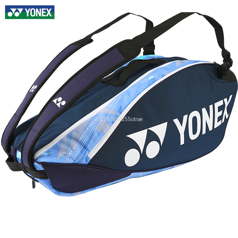 YONEX Tour Edition Yonex Racket Bag Professional Sports Bag With Independent Shoes Compartment For Women Men For 6 Rackets
YONEX Tour Edition Yonex Racket Bag Professional Sports Bag With Independent Shoes Compartment For Women Men For 6 Rackets