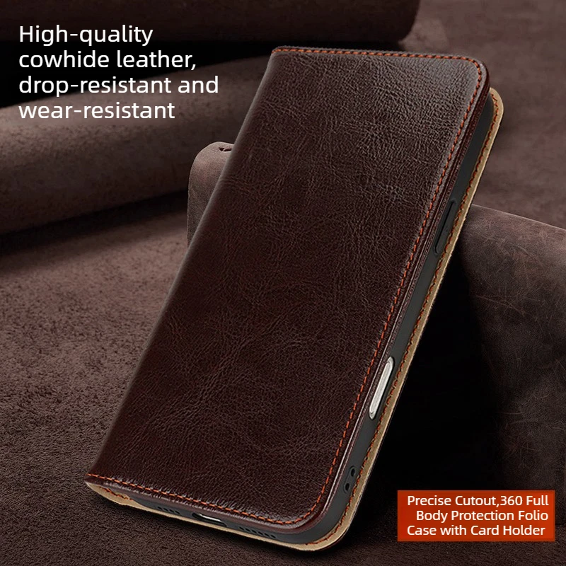 Genuine Leather Flip Cover for OPPO Find x9 Pro find x9 x9s Pro Card Holder and Kickstand Full body Phone Case for Find X9 Ultra
Genuine Leather Flip Cover for OPPO Find x9 Pro find x9 x9s Pro Card Holder and Kickstand Full body Phone Case for Find X9 Ultra