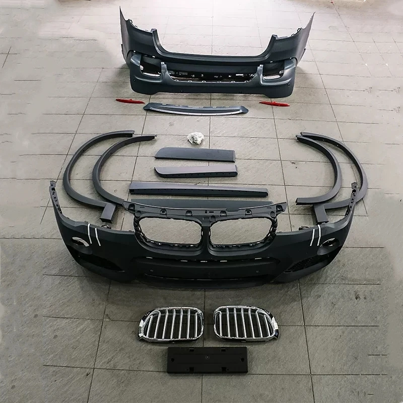 Unpainted Car Kit For BMW X4 F26 2014 2015 2016 modified front rear bumper Radiator Grille eyebrow
Unpainted Car Kit For BMW X4 F26 2014 2015 2016 modified front rear bumper Radiator Grille eyebrow
