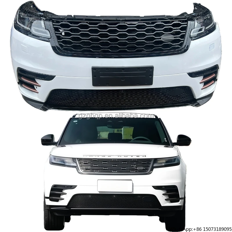 Оригинальный передний бампер в сборе с вентилятором охлаждения, подходит для бампера Velar SE, белый комплект кузова 2017-2025.
Оригинальный передний бампер в сборе с вентилятором охлаждения, подходит для бампера Velar SE, белый комплект кузова 2017-2025.