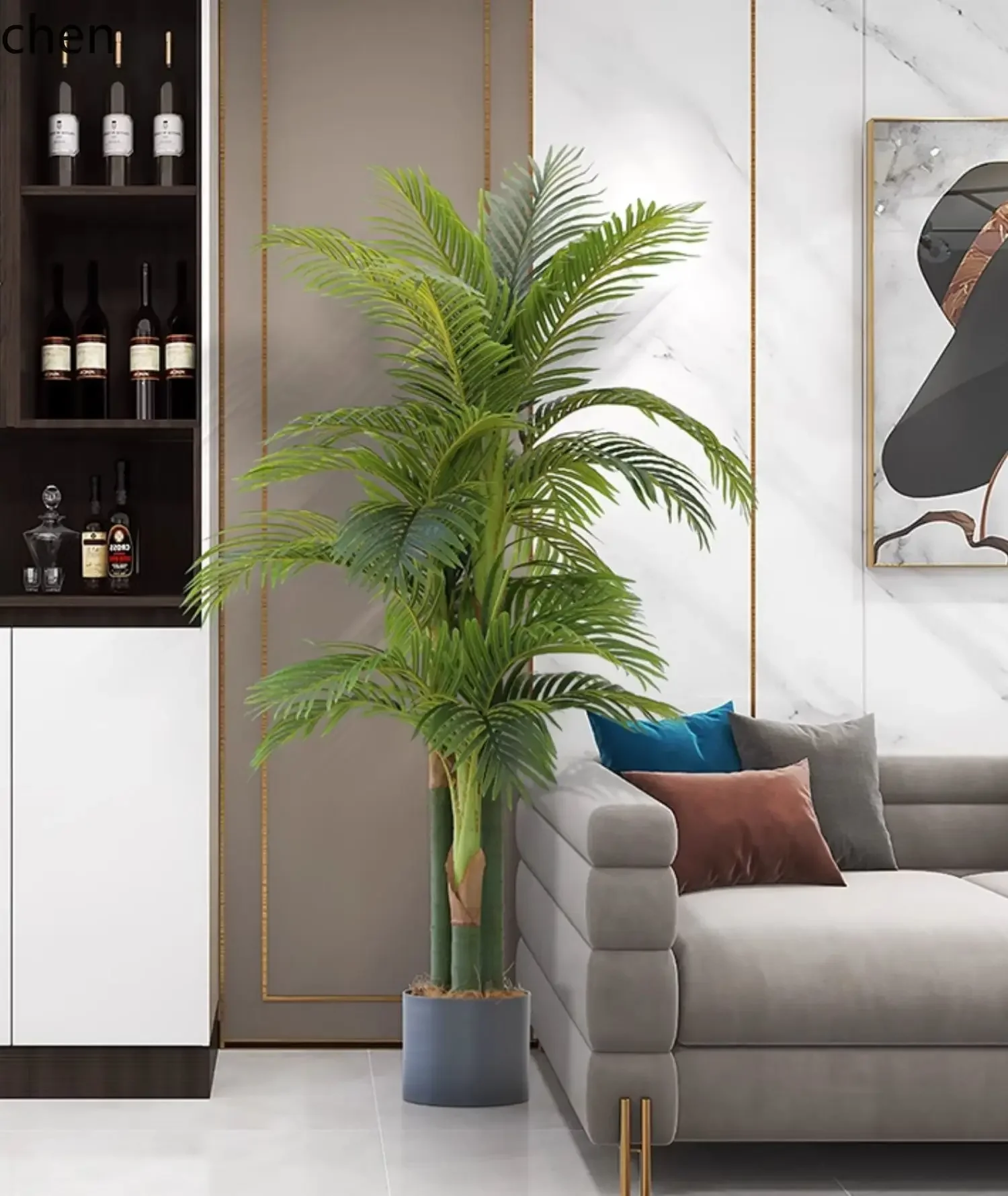 HYS coconut tree simulation green plant light luxury potted plant palm tree sunflower plant decoration
HYS coconut tree simulation green plant light luxury potted plant palm tree sunflower plant decoration