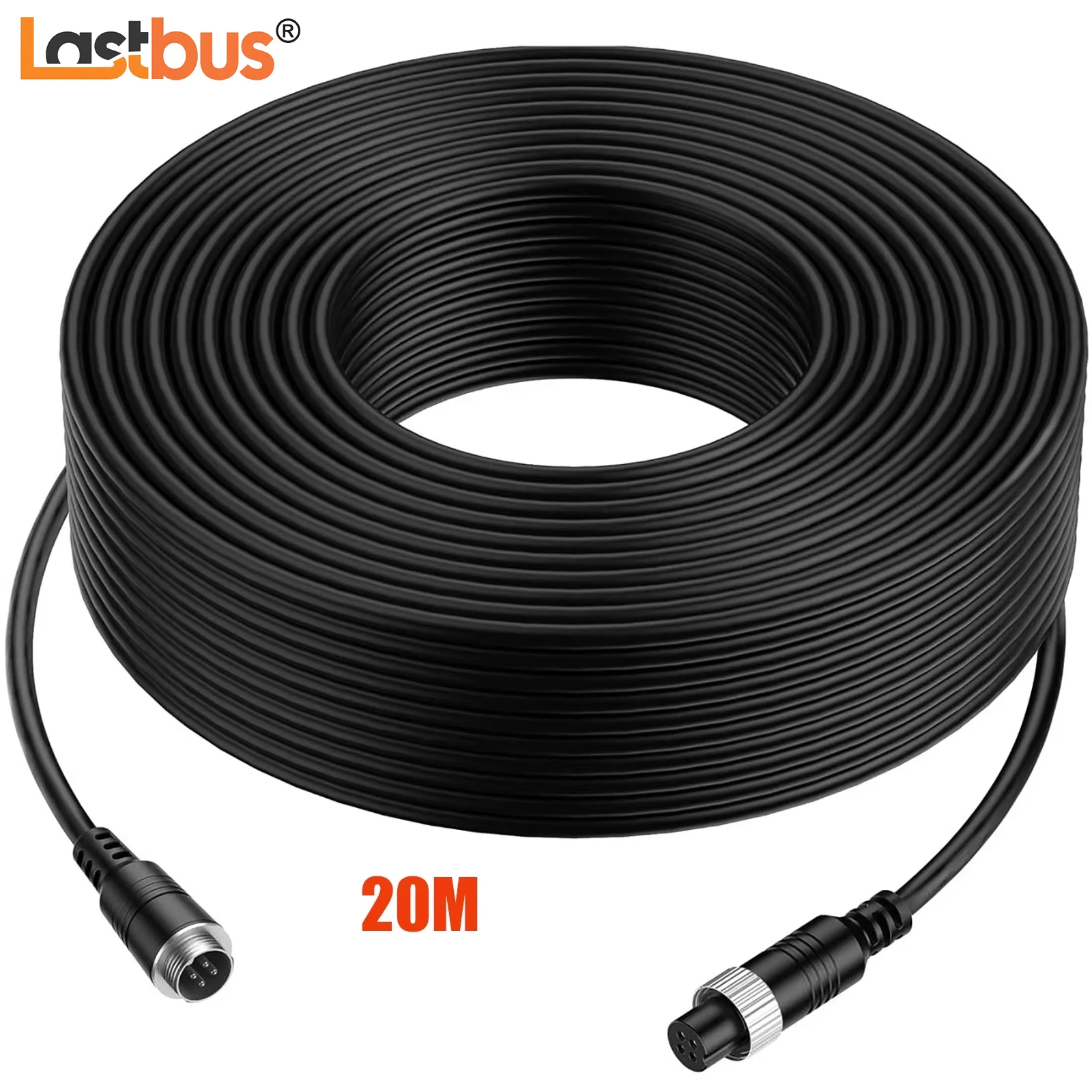 Lastbus 20M 4PIN Extention Cable IP68 Waterproof For 4PIN Monitor & Reversing CCD Camera
Lastbus 20M 4PIN Extention Cable IP68 Waterproof For 4PIN Monitor & Reversing CCD Camera