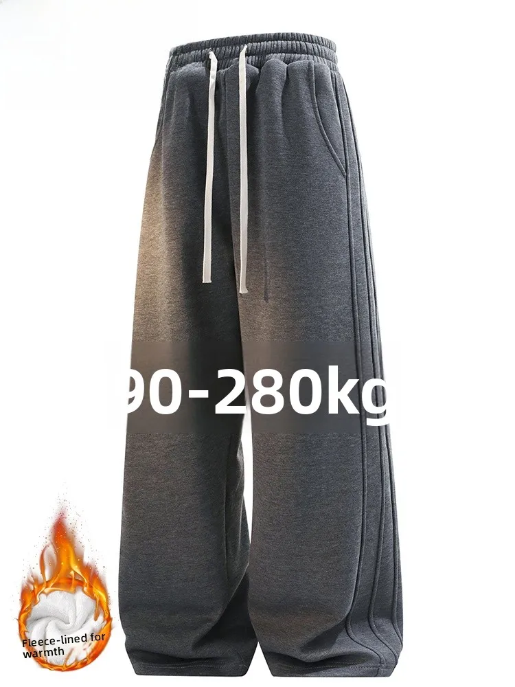 MoChao Large Size Alpaca Wool Sweatpants Men's Autumn Winter New Loose Fleece Lined Thickened Warm Casual Straight Leg Long P...
MoChao Large Size Alpaca Wool Sweatpants Men's Autumn Winter New Loose Fleece Lined Thickened Warm Casual Straight Leg Long P...