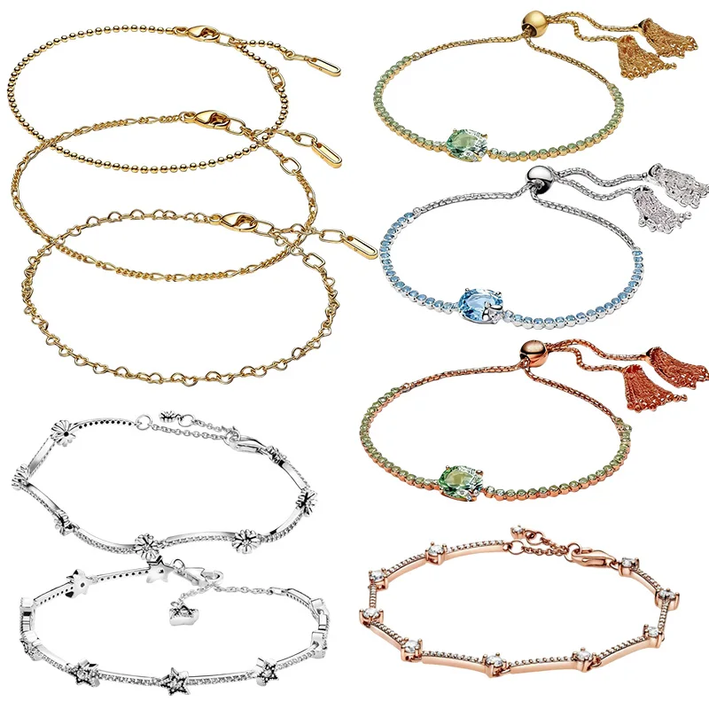 New S925 Silver Flower Bracelet Gold Green Stone Tassel Men's and Women's Fashion Bracelet Jewelry
New S925 Silver Flower Bracelet Gold Green Stone Tassel Men's and Women's Fashion Bracelet Jewelry