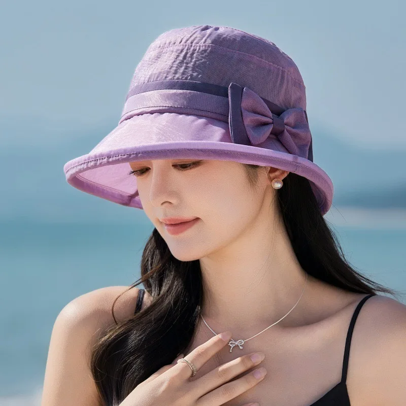 Spring And Summer Middle-aged And Elderly Sun-proof Bucket Hat Fashionable Elegant Women's Hat Mother Thin Breathable Bucket Hat
Spring And Summer Middle-aged And Elderly Sun-proof Bucket Hat Fashionable Elegant Women's Hat Mother Thin Breathable Bucket Hat