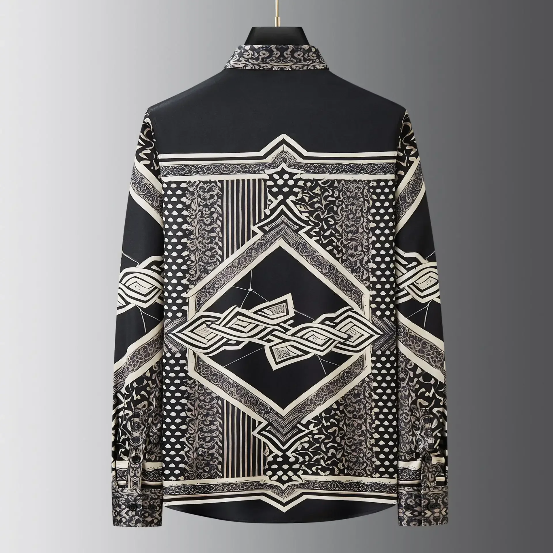 Luxury Printed Shirt for Men High Quality Long Sleeved Social Shirt Long Sleeve Casual Banquet Party Shirts No Ironing M-3XL
Luxury Printed Shirt for Men High Quality Long Sleeved Social Shirt Long Sleeve Casual Banquet Party Shirts No Ironing M-3XL