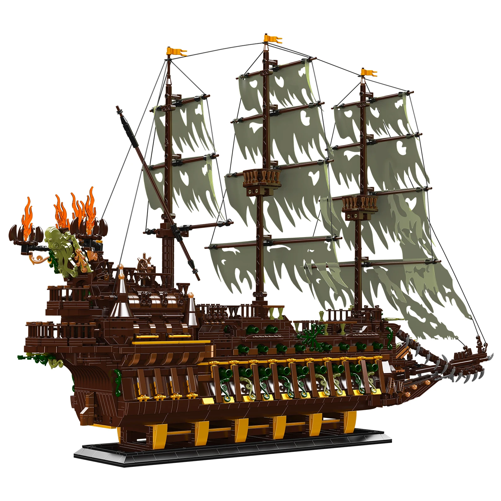 Mold King 13197, пиратский корабль, строительный блок, MOC, летающий Ductman, модель пиратского корабля, сборка, корабль, игрушки, детские рождественские подарки 
Mold King 13197, пиратский корабль, строительный блок, MOC, летающий Ductman, модель пиратского корабля, сборка, корабль, игрушки, детские рождественские подарки