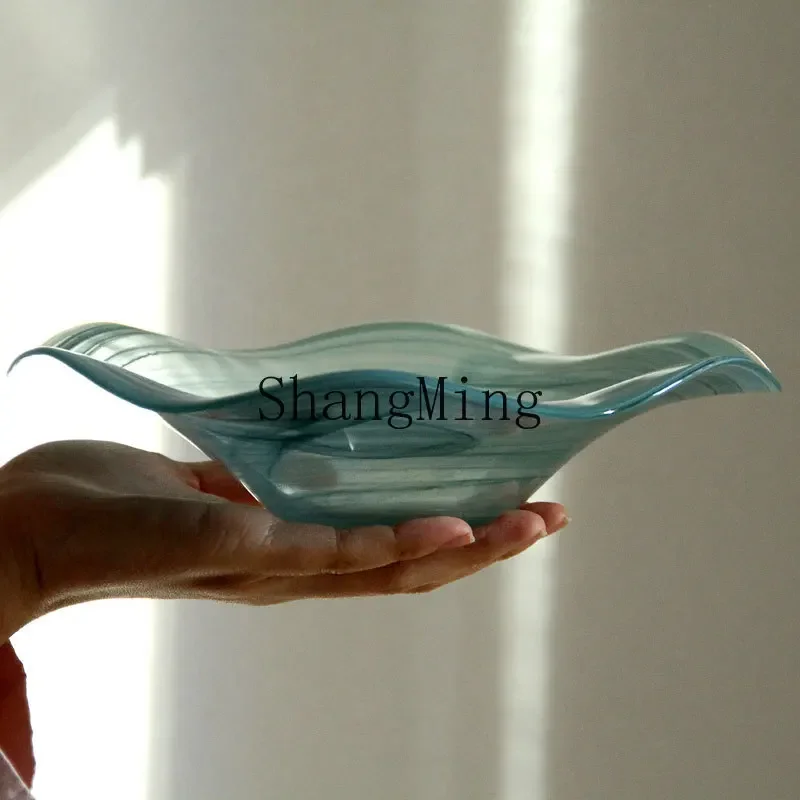 CL Creative Fruit Plate Living Room Coffee Table Ornament Strictly Selected Designer Simple Modern Glass Fruit Salad Bowl
CL Creative Fruit Plate Living Room Coffee Table Ornament Strictly Selected Designer Simple Modern Glass Fruit Salad Bowl
