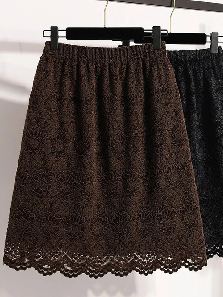 plus Size Women's Fashionable Pure Color Lace A-Line Skirt High Waist Slimming Spring New Arrival Commute Style Korean V...
plus Size Women's Fashionable Pure Color Lace A-Line Skirt High Waist Slimming Spring New Arrival Commute Style Korean V...