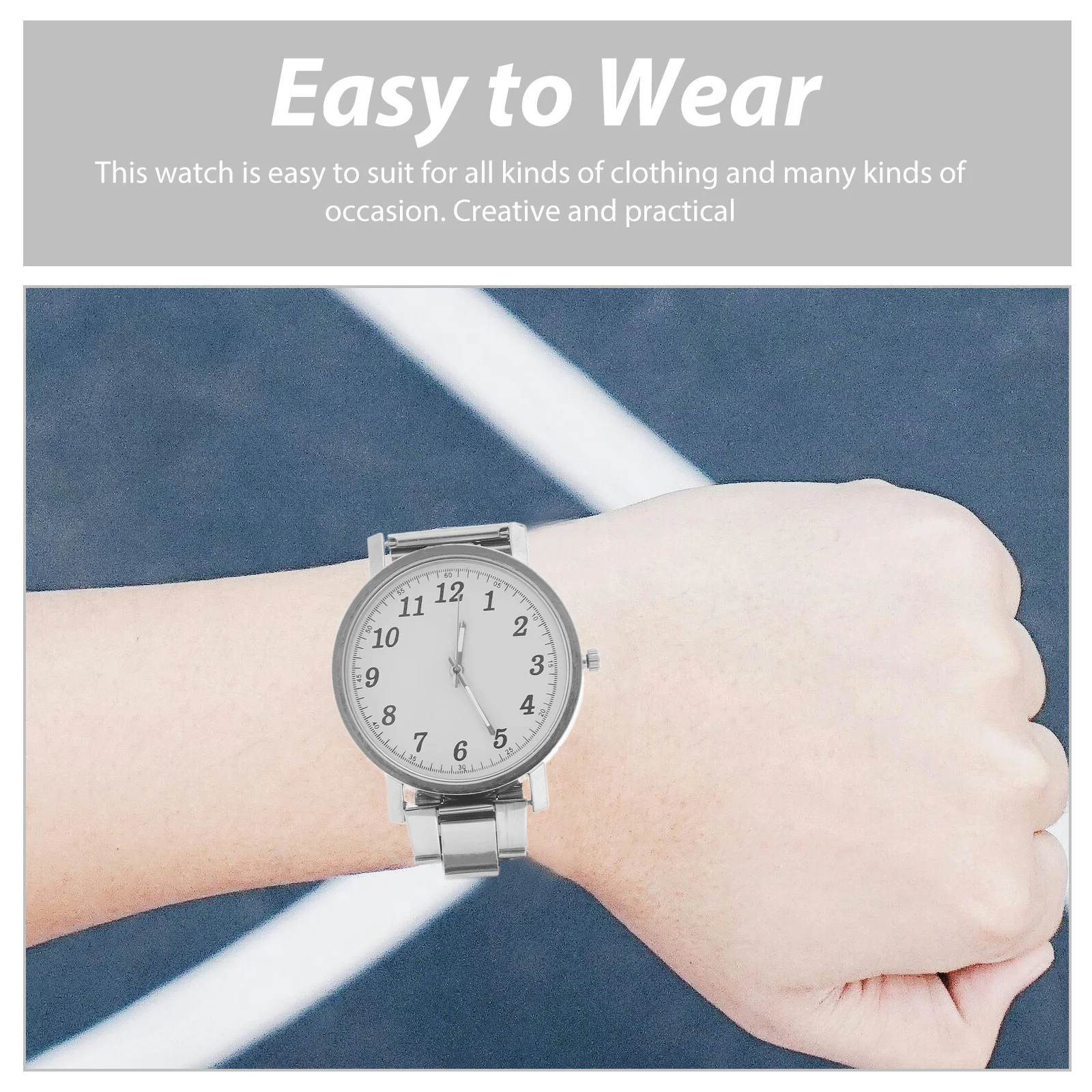 Men Quartz Watch Steel Band Stylish Male Wristwatch Wrist Watch Decorative Gift for Father Husband Son Christmas 
Men Quartz Watch Steel Band Stylish Male Wristwatch Wrist Watch Decorative Gift for Father Husband Son Christmas