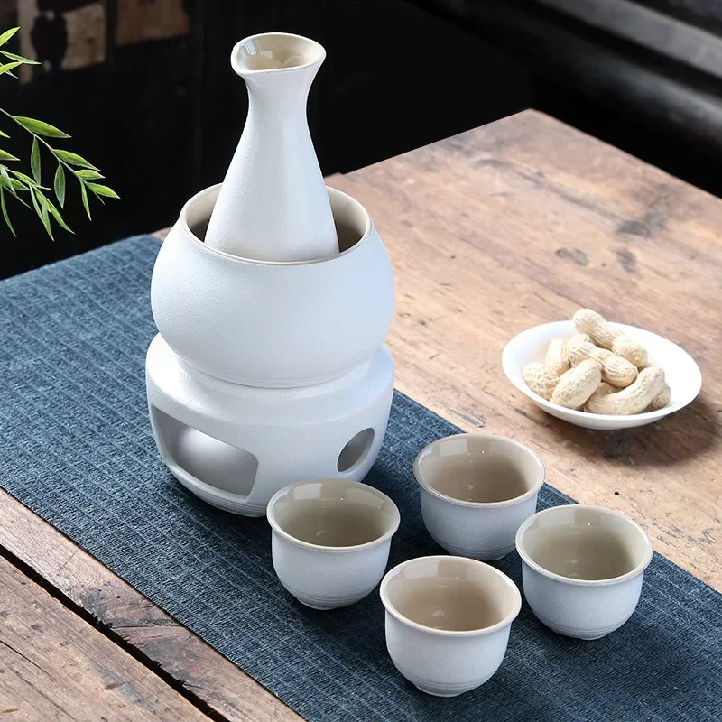 Набор японских сак Met Wamer, Keramische 7 Stuks Wijnset Met 1 Karaf 4 Sake Cups 1 Sake Warmer 1 Kaarskachel
Набор японских сак Met Wamer, Keramische 7 Stuks Wijnset Met 1 Karaf 4 Sake Cups 1 Sake Warmer 1 Kaarskachel