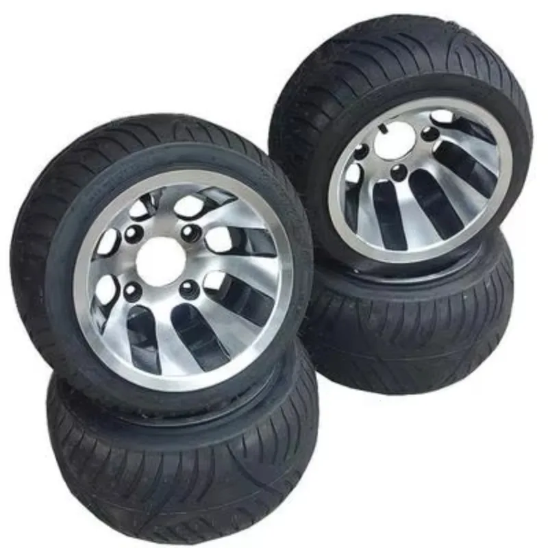 205/30-10 Inch Flat Tire with Aluminum Alloy Wheel Hub for 4 Wheel Go Kart Refitted Accessories ATV
205/30-10 Inch Flat Tire with Aluminum Alloy Wheel Hub for 4 Wheel Go Kart Refitted Accessories ATV