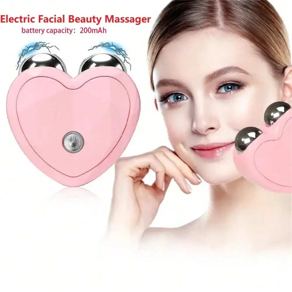 Electric Facial Lifting Device Face Roller Massager EMS Microcurrent Vibration Face Beauty Massager 200mAh Electric Face Massager Lifting Roller Microcurrent Sonic Vibration Facial Lifting Skin Tighten Massage Beauty Care Devices
Electric Facial Lifting Device Face Roller Massager EMS Microcurrent Vibration Face Beauty Massager 200mAh Electric Face Massager Lifting Roller Microcurrent Sonic Vibration Facial Lifting Skin Tighten Massage Beauty Care Devices