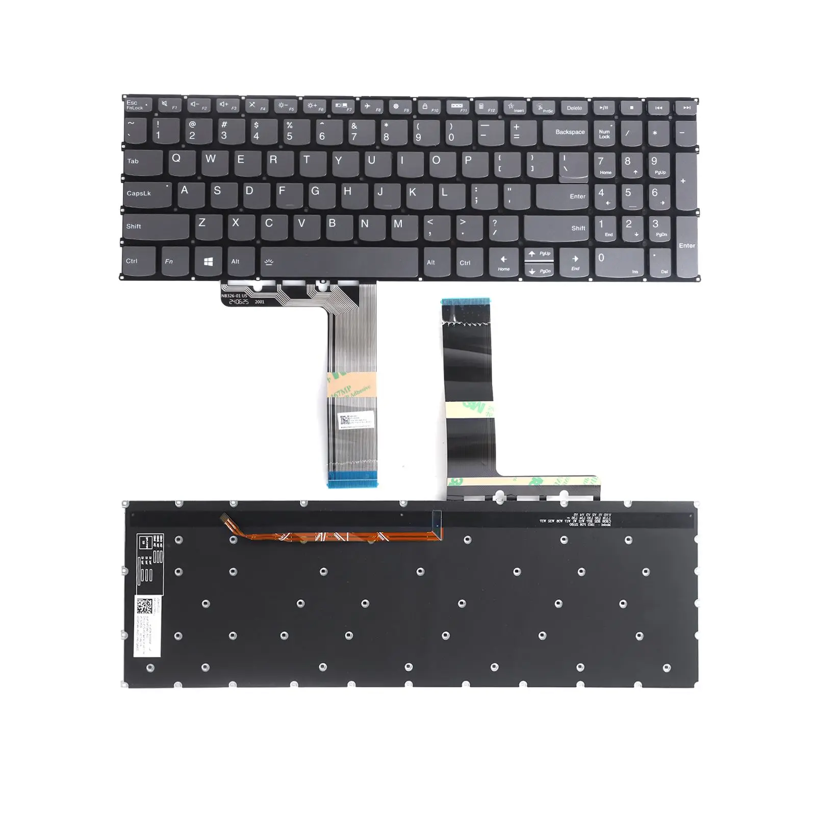 US Laptop Keyboard for Lenovo Ideapad 3-15ABA7 3-15IAU7 3- 17ABA7 3-17IAU7 Gray with Backlit
US Laptop Keyboard for Lenovo Ideapad 3-15ABA7 3-15IAU7 3- 17ABA7 3-17IAU7 Gray with Backlit