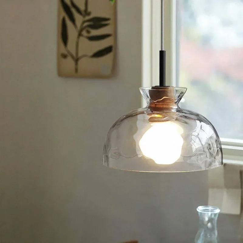 Japanese style style restaurant pendant lamp simple modern creative retro glass dining table bar Nordic style lamp
Japanese style style restaurant pendant lamp simple modern creative retro glass dining table bar Nordic style lamp