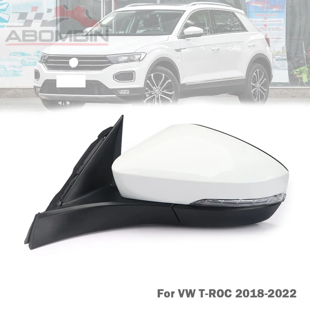 Side Rear View Mirror Assembly Turn Light Assy For VW T-Roc 2018 19 20 21 22 6Wires Manual Fold
Side Rear View Mirror Assembly Turn Light Assy For VW T-Roc 2018 19 20 21 22 6Wires Manual Fold