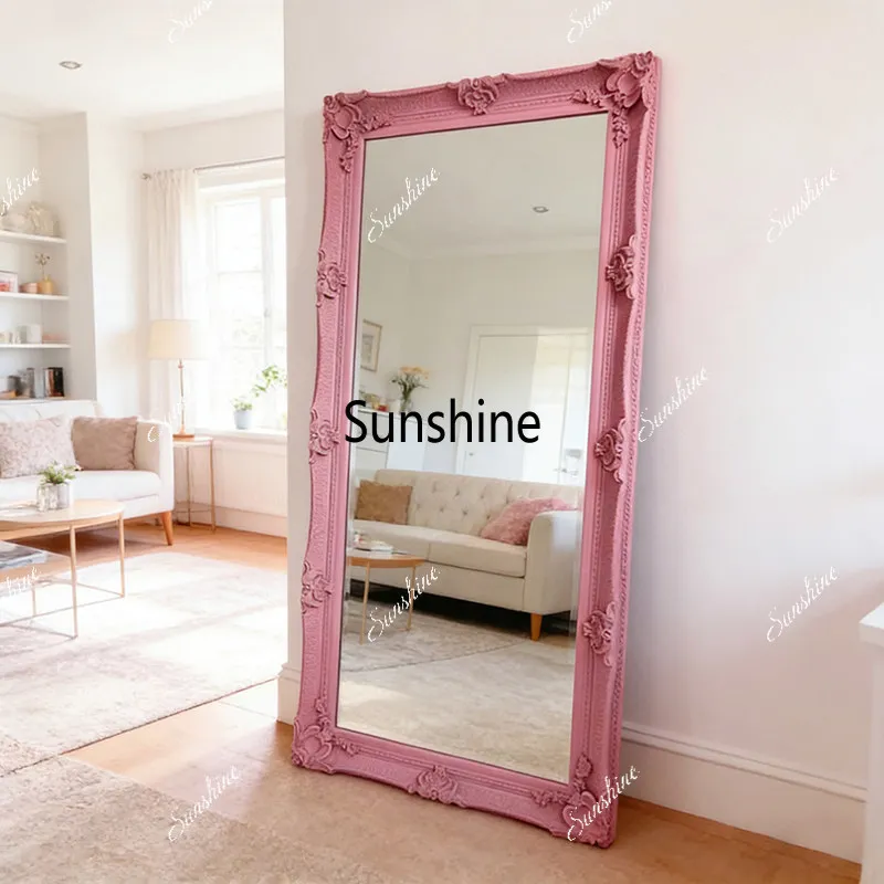 European retro full-length mirror cloakroom luxury full-length mirror clothing store fitting mirror
European retro full-length mirror cloakroom luxury full-length mirror clothing store fitting mirror