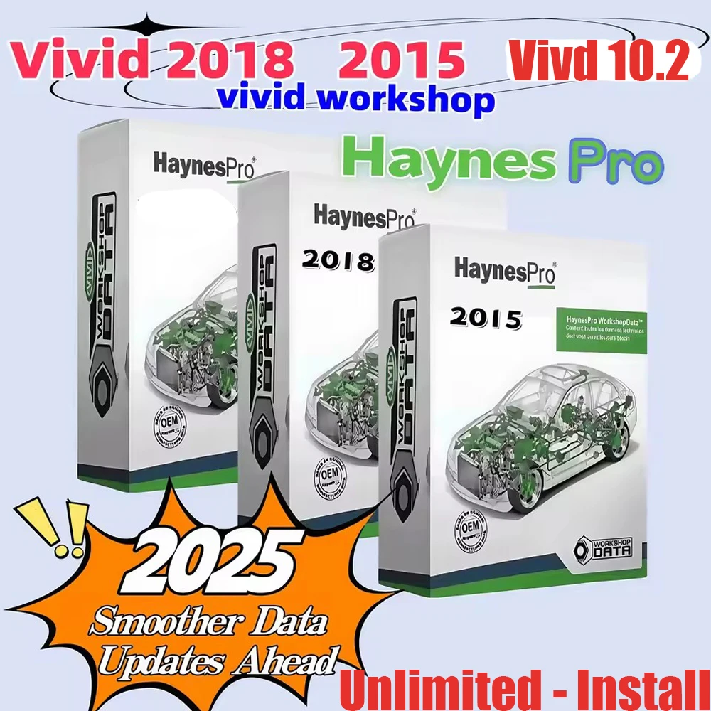 HAYNES PRO 2015+HAYNES PRO 2018/Haynes Pro Automotive vivid 2018/2vivid 2015+vivid 10.2Auto Repair Software ,technical data
HAYNES PRO 2015+HAYNES PRO 2018/Haynes Pro Automotive vivid 2018/2vivid 2015+vivid 10.2Auto Repair Software ,technical data