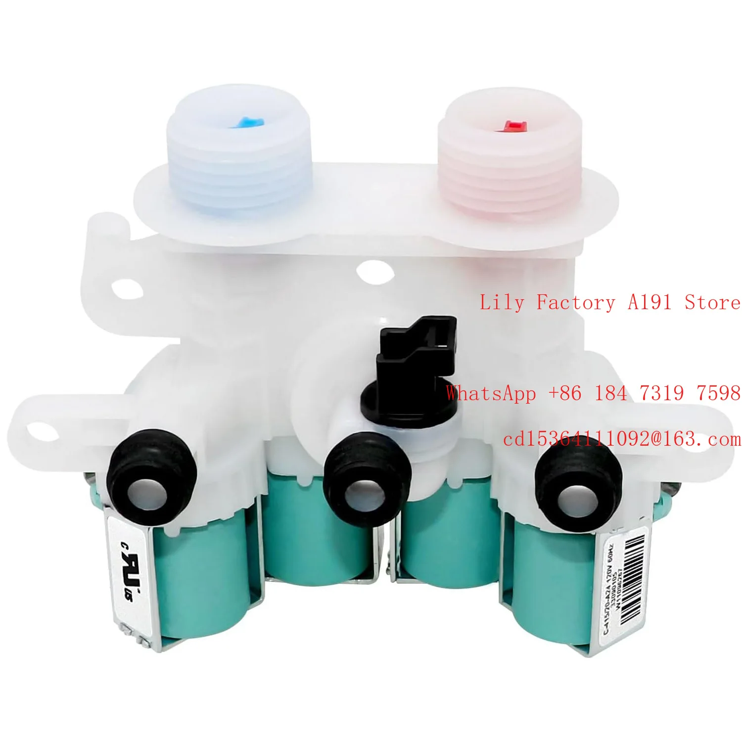 W11096267 W11165546 W10599423 33090105 Water inlet valve washing machine accessories 120V
W11096267 W11165546 W10599423 33090105 Water inlet valve washing machine accessories 120V