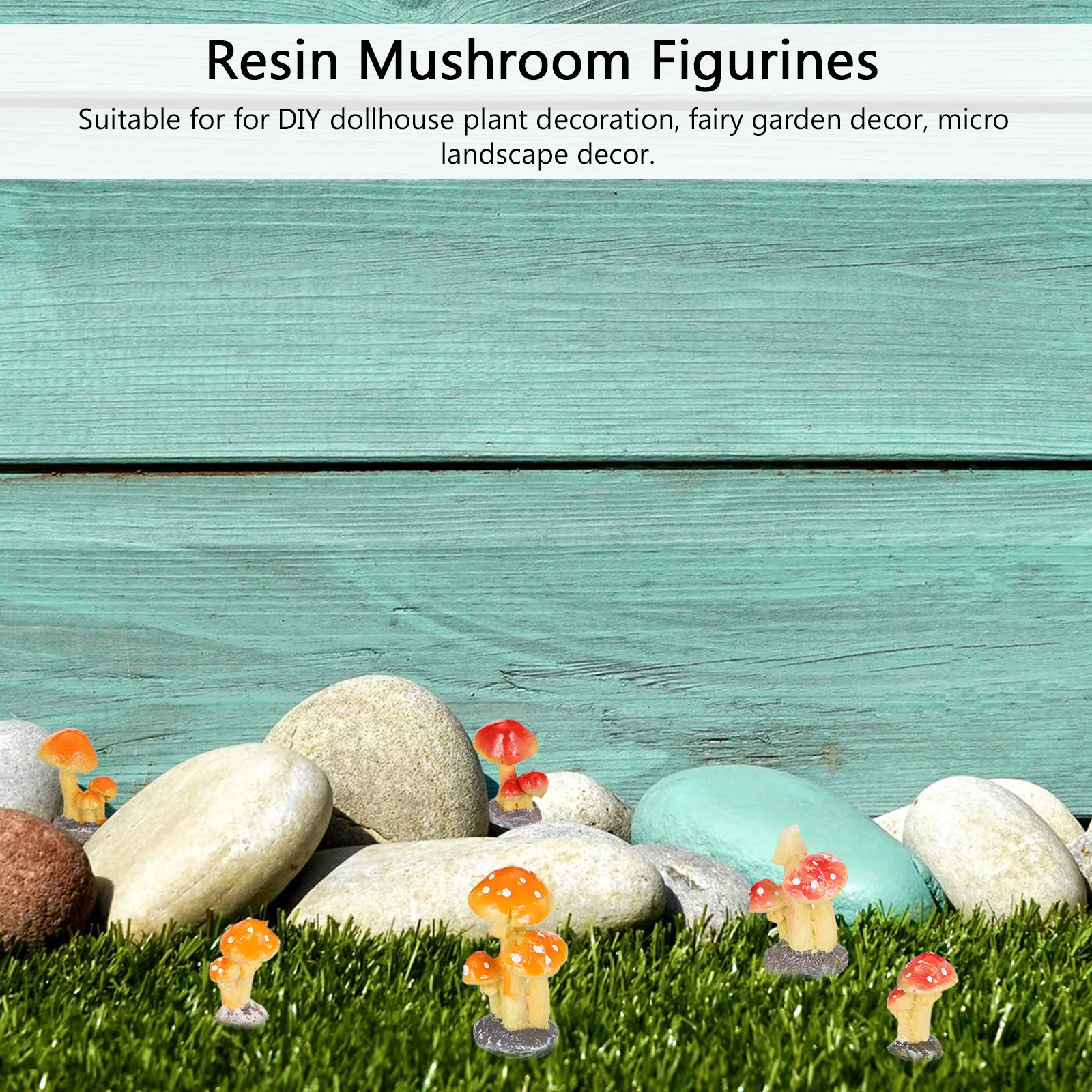 6pcs Mini Resin Mushroom Ornaments for Garden Decor Miniature Dollhouse Plants Photo Prop Gifts Landscape Statue 
6pcs Mini Resin Mushroom Ornaments for Garden Decor Miniature Dollhouse Plants Photo Prop Gifts Landscape Statue