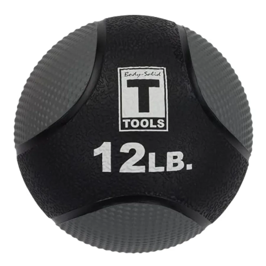 Rubber Medicine Ball for Home Gym Workouts - Black with Textured Surface for Superior Grip and Adjustable Air Pressure for Card
Rubber Medicine Ball for Home Gym Workouts - Black with Textured Surface for Superior Grip and Adjustable Air Pressure for Card