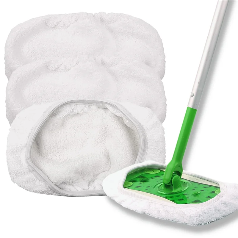 AA01-4 шт. хлопковая накладка для швабры, многоразовая для Swiffer, подметальная машина, швабра для влажной и сухой швабры, моющиеся сменные насадки для подметальной машины, чехлы для пылевой швабры, детали 
AA01-4 шт. хлопковая накладка для швабры, многоразовая для Swiffer, подметальная машина, швабра для влажной и сухой швабры, моющиеся сменные насадки для подметальной машины, чехлы для пылевой швабры, детали
