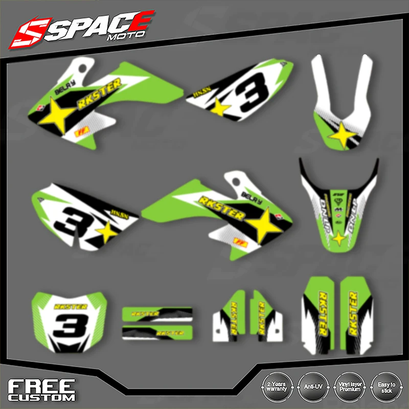 SPACE Custom Motorcycle Graphics Background Decal for HONDA CRF 2000 2001-2012 CRF50 2013 2014 2015-2021 CRF50 Stickers Kits 02
SPACE Custom Motorcycle Graphics Background Decal for HONDA CRF 2000 2001-2012 CRF50 2013 2014 2015-2021 CRF50 Stickers Kits 02
