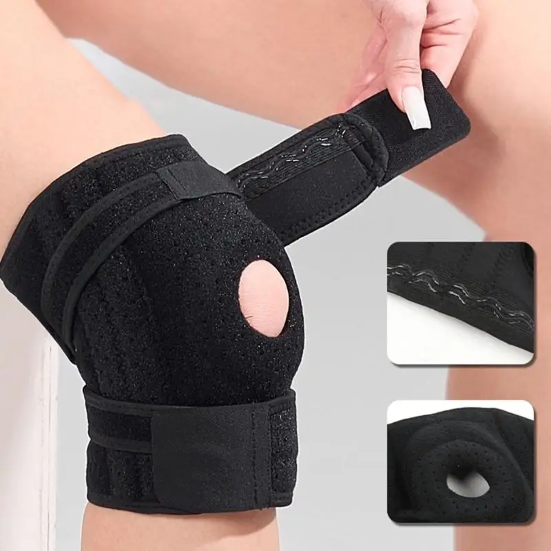 Adjustable Pressure Patella Strap Sport Knee Cover Polyester Texture Suitable for Support During Exercise Routines K1YF
Adjustable Pressure Patella Strap Sport Knee Cover Polyester Texture Suitable for Support During Exercise Routines K1YF