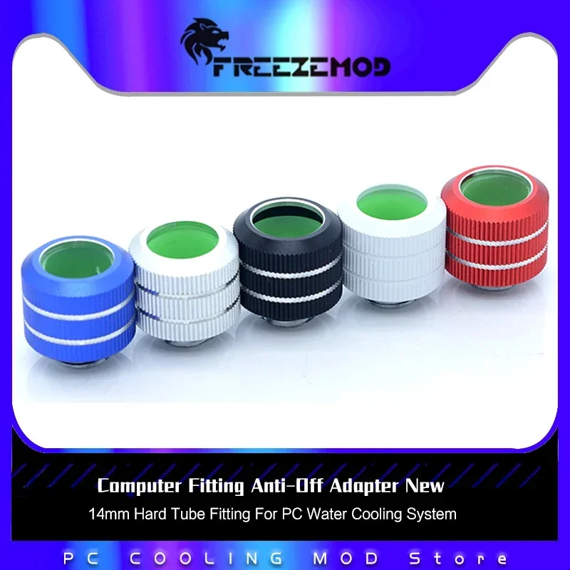 FREEZEMOD Computer PETG Anti-off Hard Tube 20kg G1/4 OD14MM Connector Fitting For PC Water-cooled Detachment Water Cooling Build
FREEZEMOD Computer PETG Anti-off Hard Tube 20kg G1/4 OD14MM Connector Fitting For PC Water-cooled Detachment Water Cooling Build