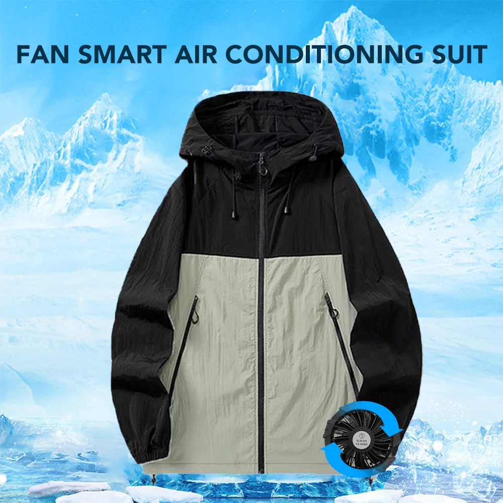 Summer Cooling Air Conditioning Clothes for Couples Ice Jacket Heat Resistant Fan Clothing Unisex Sun Protection Skin Clothes
Summer Cooling Air Conditioning Clothes for Couples Ice Jacket Heat Resistant Fan Clothing Unisex Sun Protection Skin Clothes