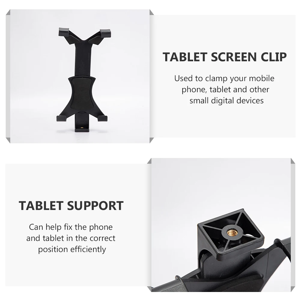 Flat Plate Chuck Car Tablet Stand Screen Clip Phone Fixation Clamp Securing Mobile Fixing Black Support
Flat Plate Chuck Car Tablet Stand Screen Clip Phone Fixation Clamp Securing Mobile Fixing Black Support