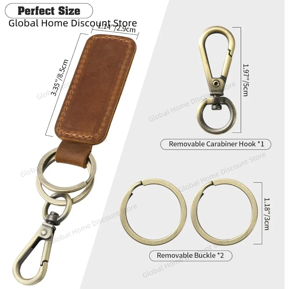 2025 New Genuine Leather Car Keychain, Universal Key Fob Keychain, Leather Key Chain Holder for Men and Women
2025 New Genuine Leather Car Keychain, Universal Key Fob Keychain, Leather Key Chain Holder for Men and Women