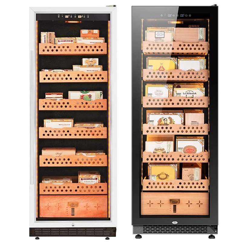 Tall Display Cigar Humidor Cabinet Storage Electronic Cigar Humidor Cabinets for Smoke Shop
Tall Display Cigar Humidor Cabinet Storage Electronic Cigar Humidor Cabinets for Smoke Shop