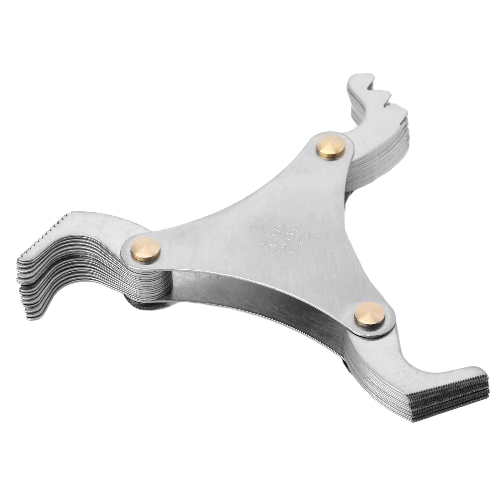 1set Thread Measuring Gauge US Screw Pitch 51pcs-in-1 Threads Blades 60°4-84inch Checking Angles of Cutting Metal Turning Lathes
1set Thread Measuring Gauge US Screw Pitch 51pcs-in-1 Threads Blades 60°4-84inch Checking Angles of Cutting Metal Turning Lathes