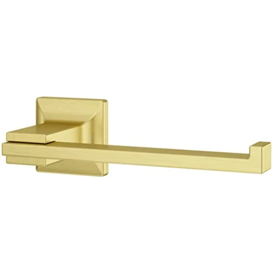 BPH-VRVSBG Verve Wall Mounted Euro Toilet Paper Holder Brushed Gold Bathroom Accessories for Modern Restrooms Durable Metal Des
BPH-VRVSBG Verve Wall Mounted Euro Toilet Paper Holder Brushed Gold Bathroom Accessories for Modern Restrooms Durable Metal Des