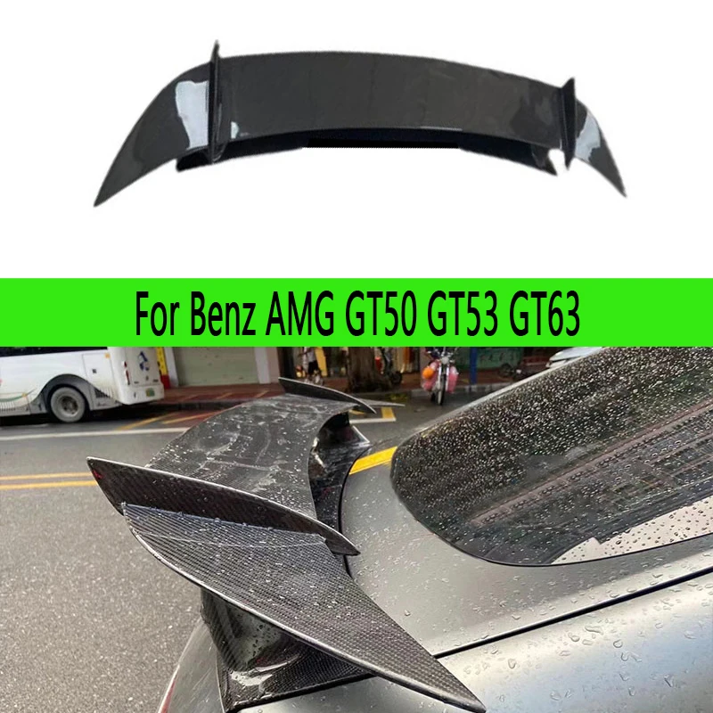 For Mercedes Benz AMG GT GT50 GT53 GT63 Carbon Fiber Spoiler Tail fins Rear Trunk Guide Wing Rear Wing body kit
For Mercedes Benz AMG GT GT50 GT53 GT63 Carbon Fiber Spoiler Tail fins Rear Trunk Guide Wing Rear Wing body kit