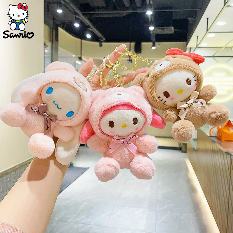 Sanrio Cinnamoroll Plush Keychain Cartoon Sanrio Hello Kitty My Melody Bag Pendant Anime Keychain Stuffed Decor Kids Toys Gifts
Sanrio Cinnamoroll Plush Keychain Cartoon Sanrio Hello Kitty My Melody Bag Pendant Anime Keychain Stuffed Decor Kids Toys Gifts