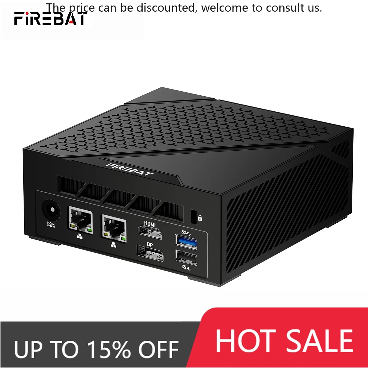 Brand New Firebat Mini PC Desktop Computer High Quality Firebat AM02 Mini PC Premium 16GB 512GB Desktop Computer Mini PC
Brand New Firebat Mini PC Desktop Computer High Quality Firebat AM02 Mini PC Premium 16GB 512GB Desktop Computer Mini PC
