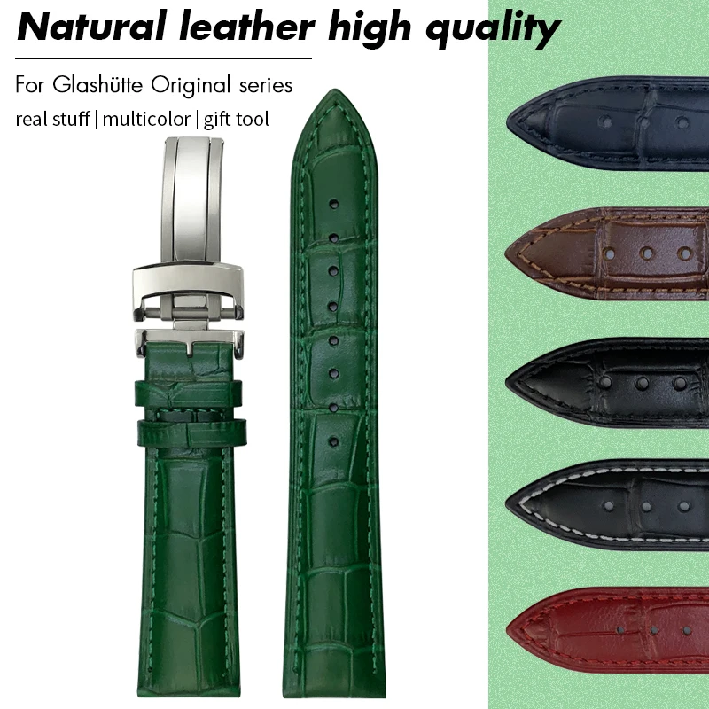 Ремешок для часов из воловьей кожи 19 мм, 20 мм, 21 мм, 22 мм для Glashütte, оригинальный PANO SENATOR, складная пряжка, ремешок для часов из телячьей кожи для женщин и мужчин
Ремешок для часов из воловьей кожи 19 мм, 20 мм, 21 мм, 22 мм для Glashütte, оригинальный PANO SENATOR, складная пряжка, ремешок для часов из телячьей кожи для женщин и мужчин