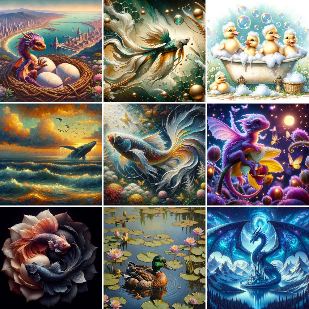 Animal Dragon Pre-Printed Cross Stitch Embroidery Complete Kit Handmade Painting Handicraft Handiwork Room Decor Package Stamped
Animal Dragon Pre-Printed Cross Stitch Embroidery Complete Kit Handmade Painting Handicraft Handiwork Room Decor Package Stamped